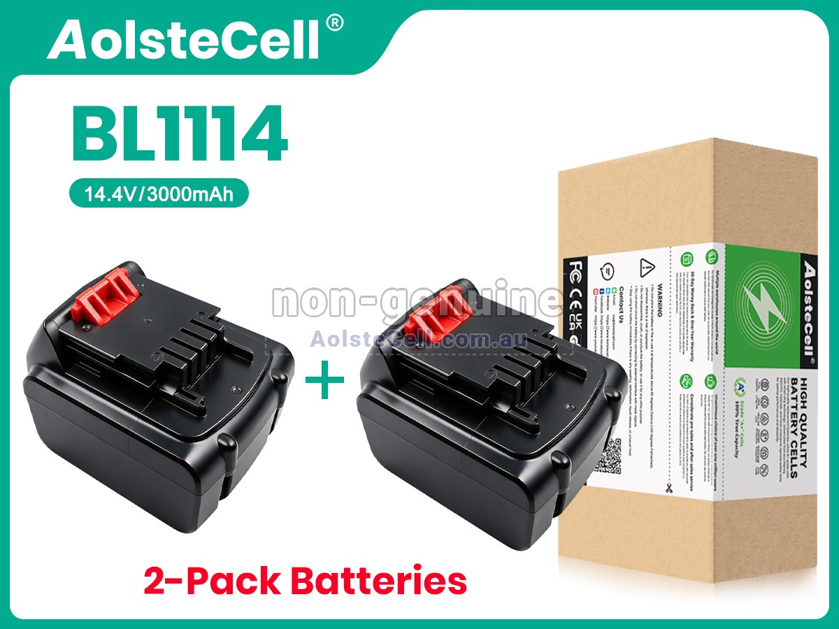 Replacement Black Decker BL1114 battery