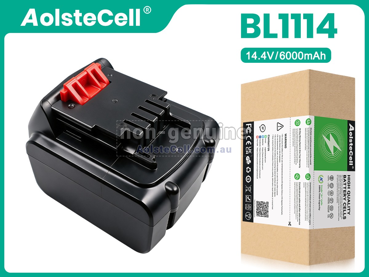 Replacement Black Decker BL1114 battery
