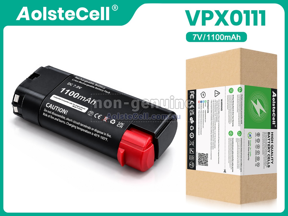 Replacement Black Decker 7V-VPX0111 battery