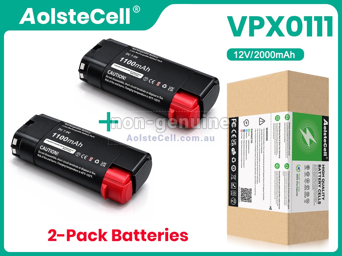 Replacement Black Decker 7V-VPX0111 battery