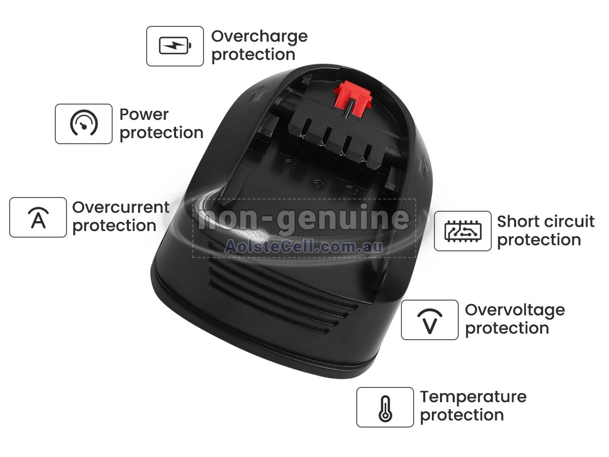 Replacement Bosch 2 607 336 208 battery