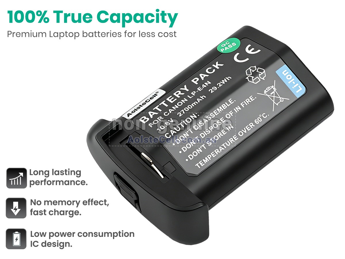 Replacement Canon EOS 1D C battery
