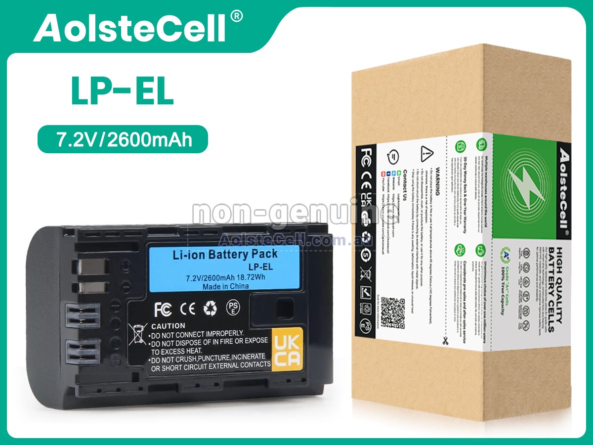 Replacement Canon SPEEDLITE EL-1 battery