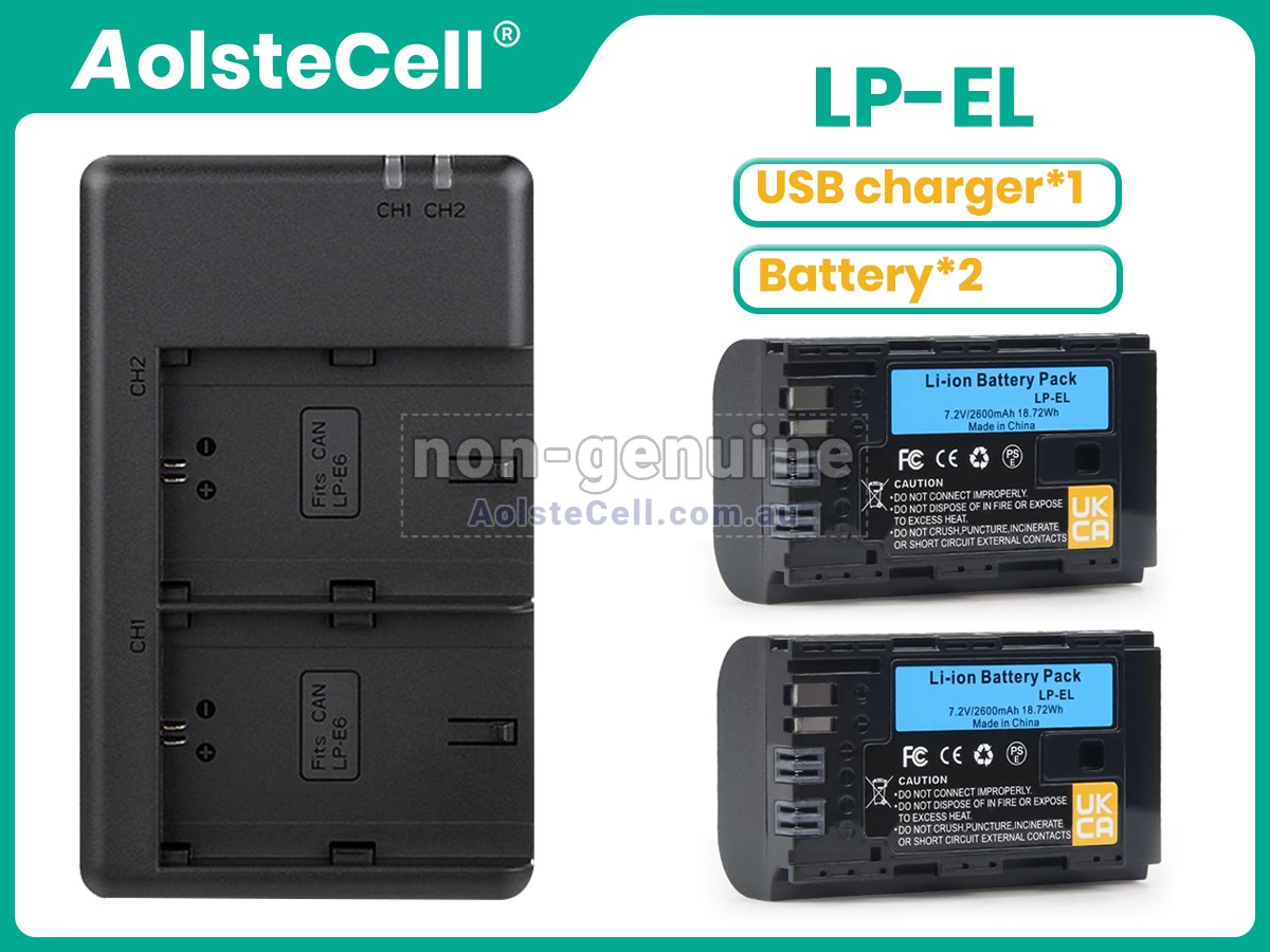 Replacement Canon SPEEDLITE EL-1 battery