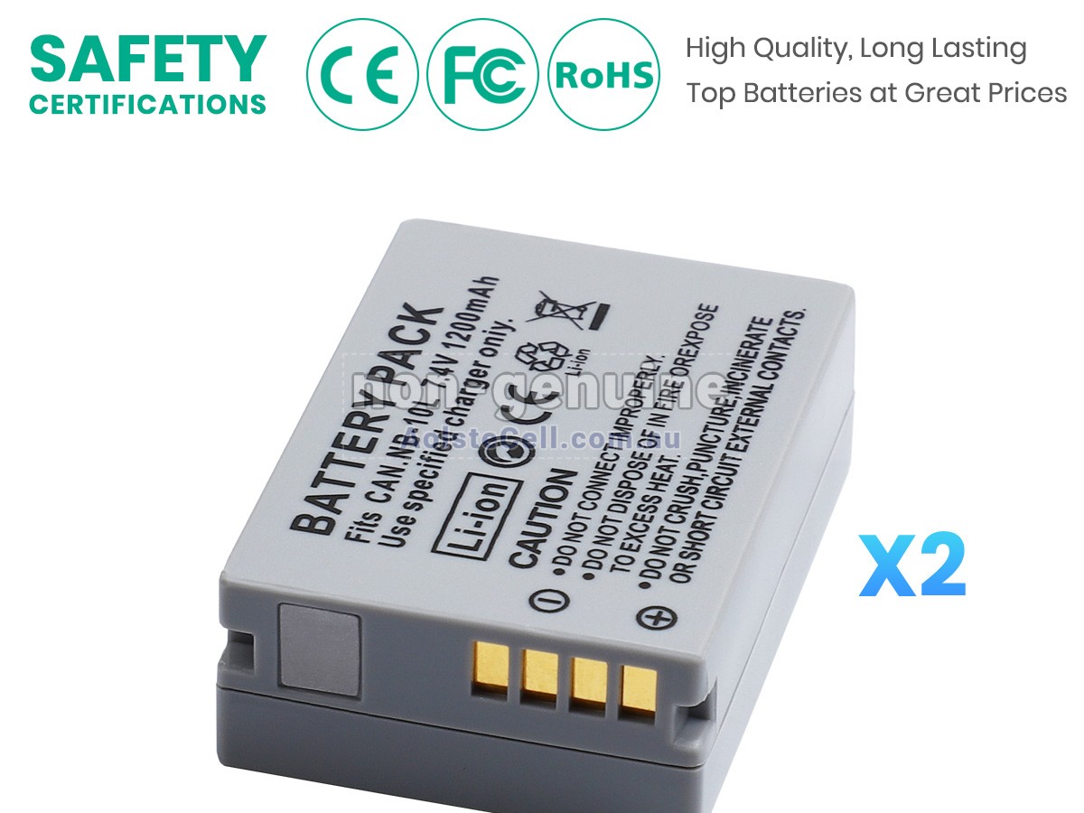 Replacement Canon POWERSHOT G15 battery