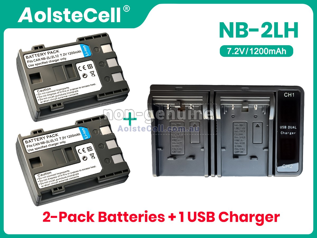 Replacement Canon MD225 battery