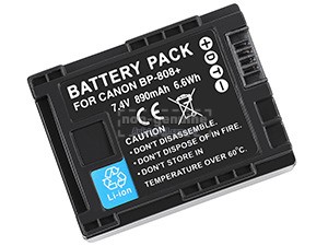 Battery For Canon BP-808