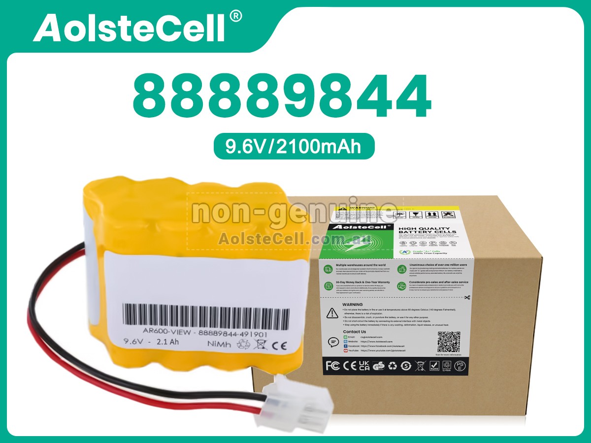 Replacement Cardioline 88889844 battery