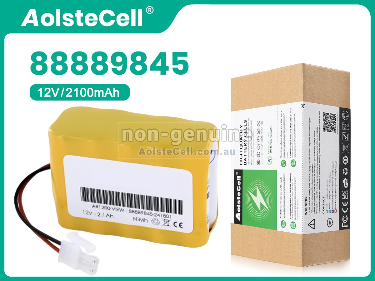 Replacement Cardioline AR1200-VIEW battery