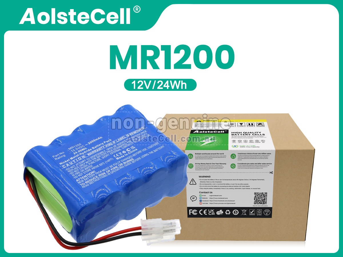 Replacement Cardioline 80608069 battery