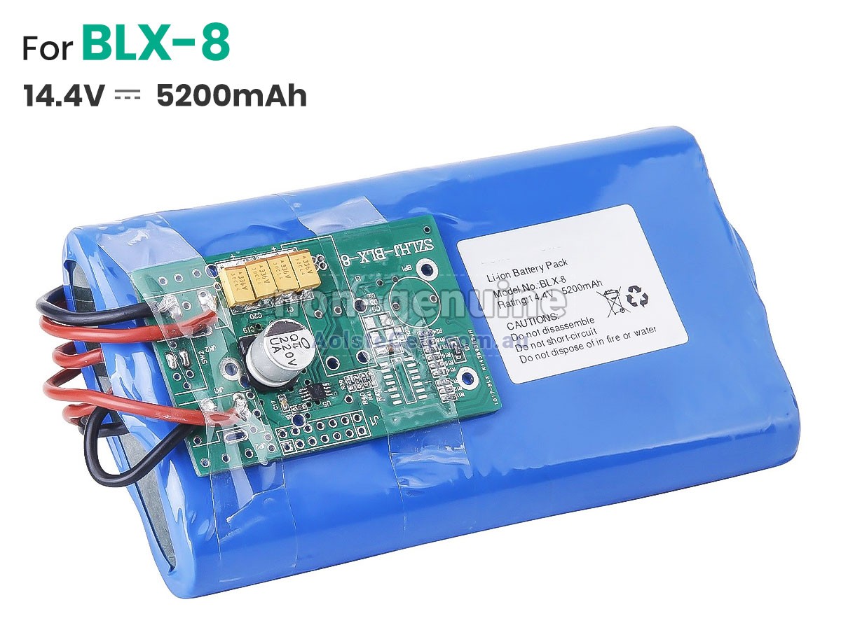 Replacement Carestream BLX-8 battery