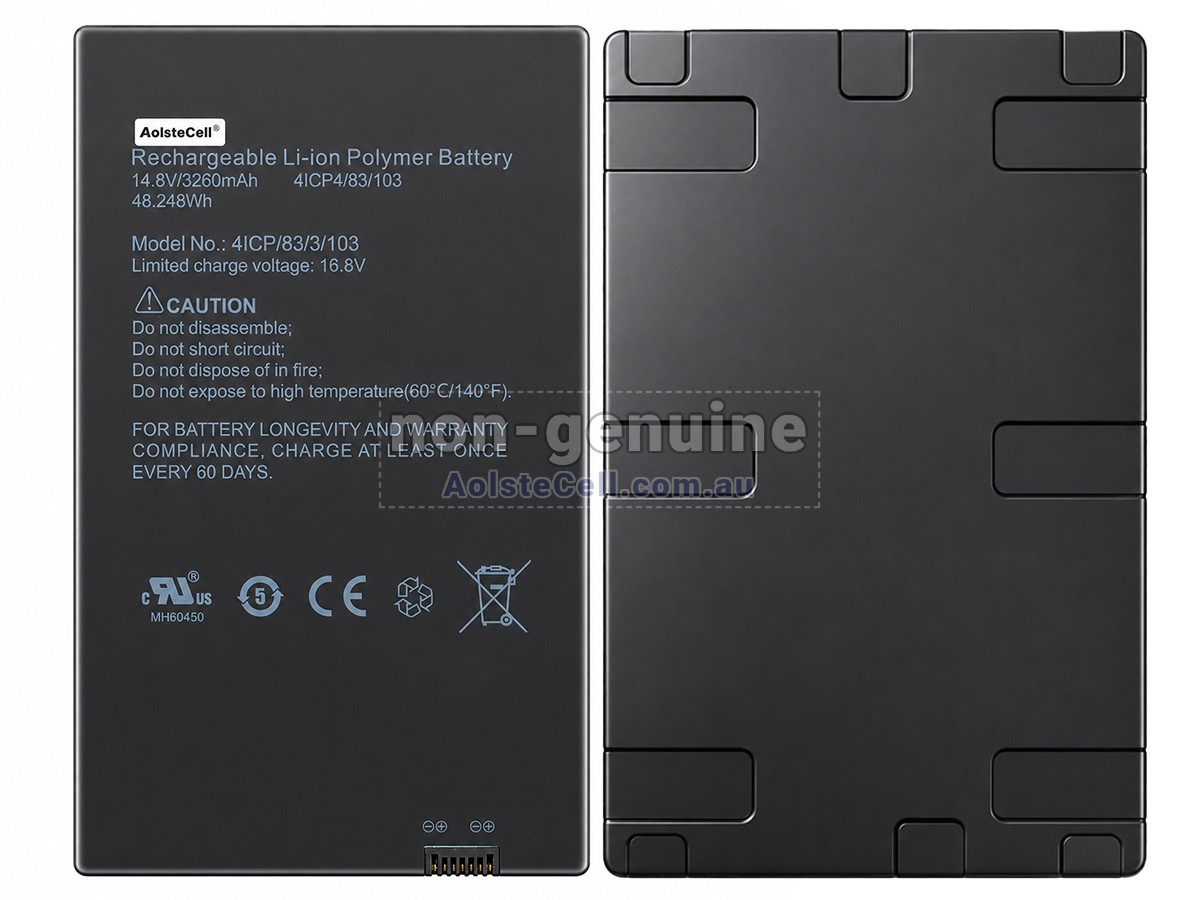 Replacement Careview 4ICP4/83/103 battery