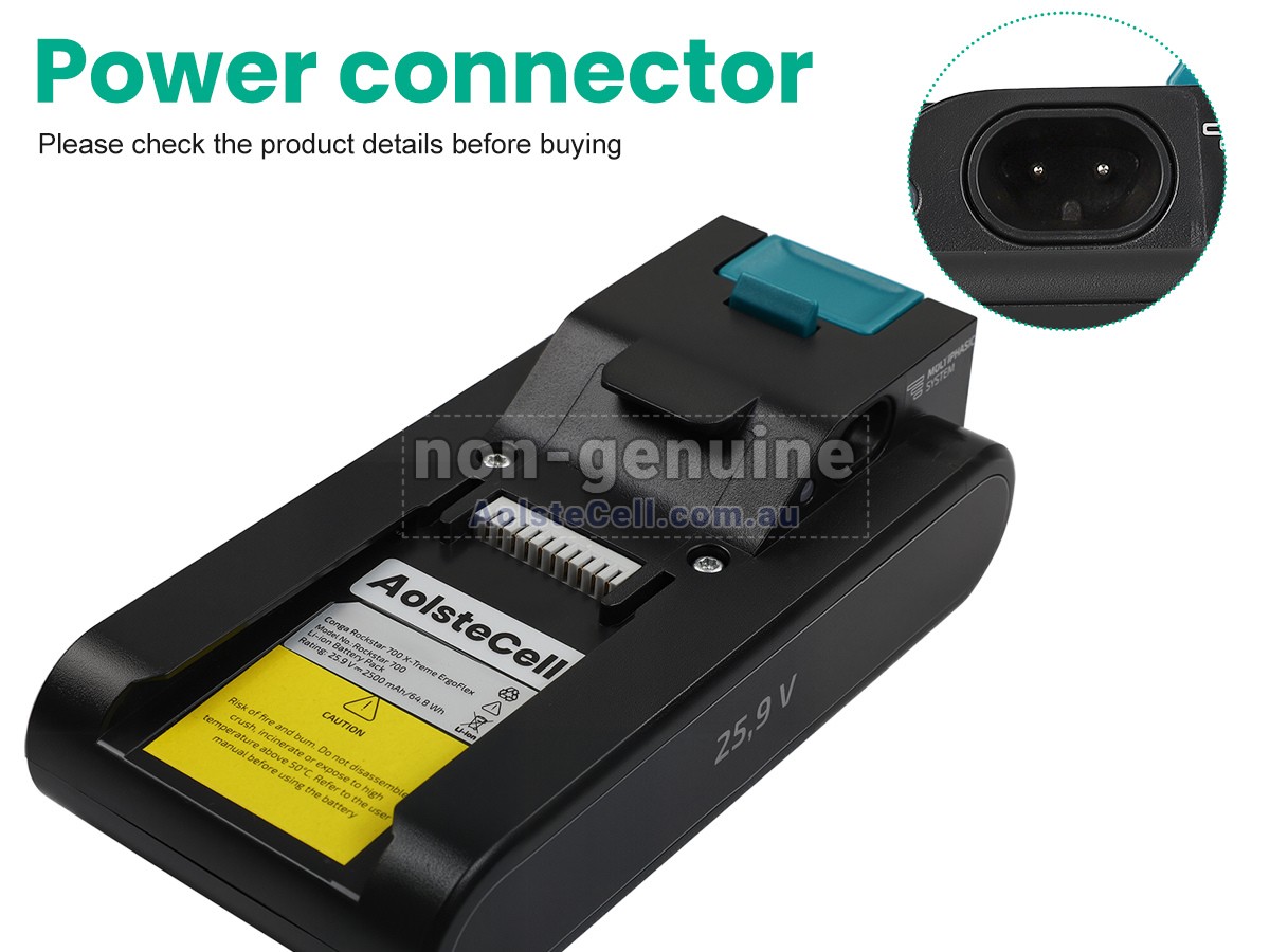 Replacement Cecotec 60076 battery
