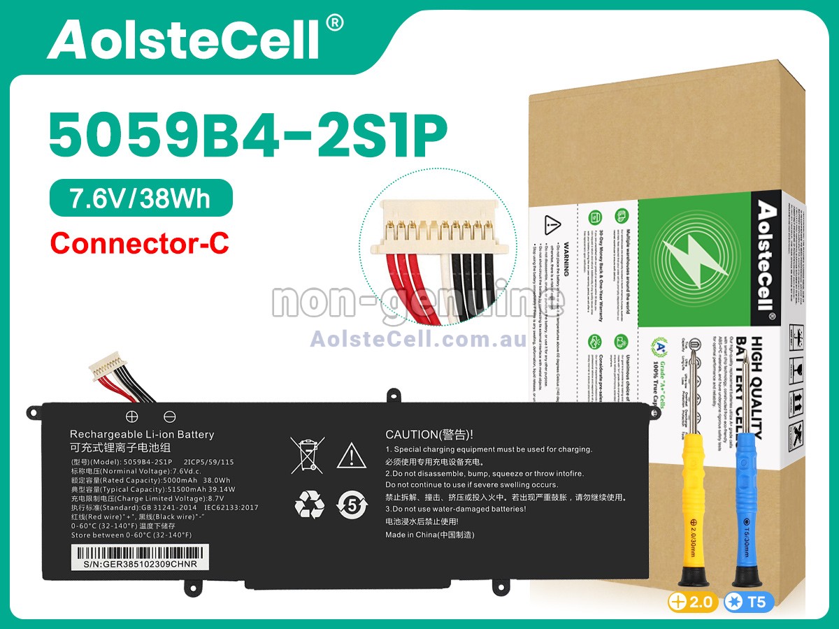 Replacement CHUWI 5059B4-2S-1 battery