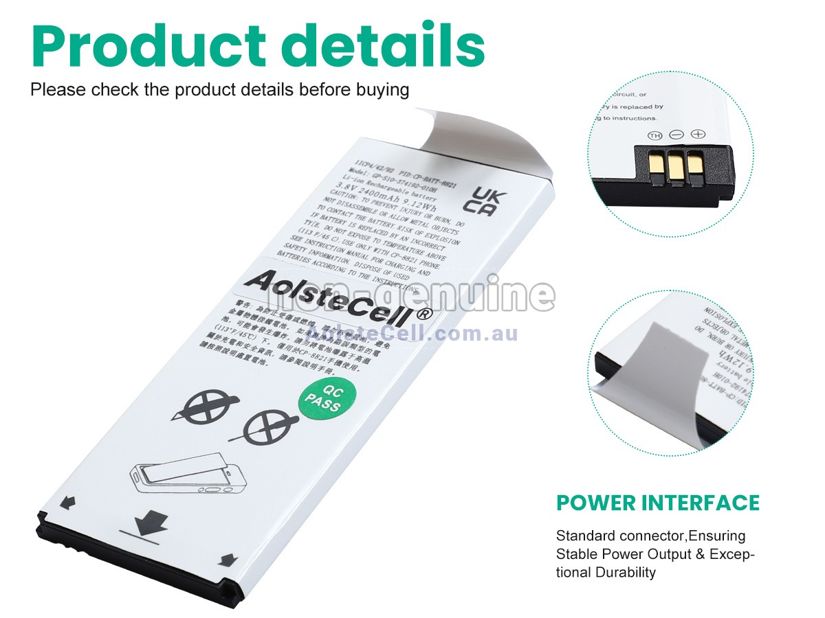 Replacement Cisco 74-102376-01 battery