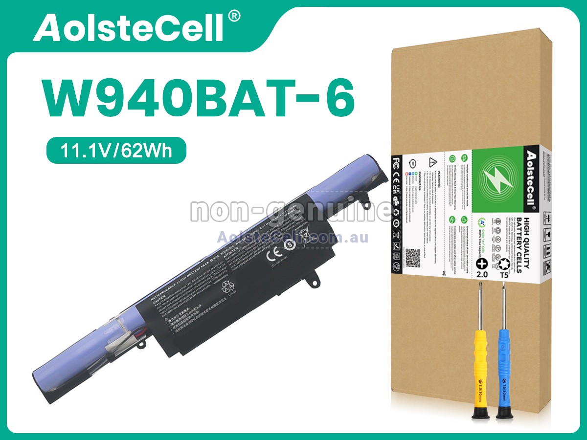 Replacement Clevo PREMIUM TV XS3210 battery