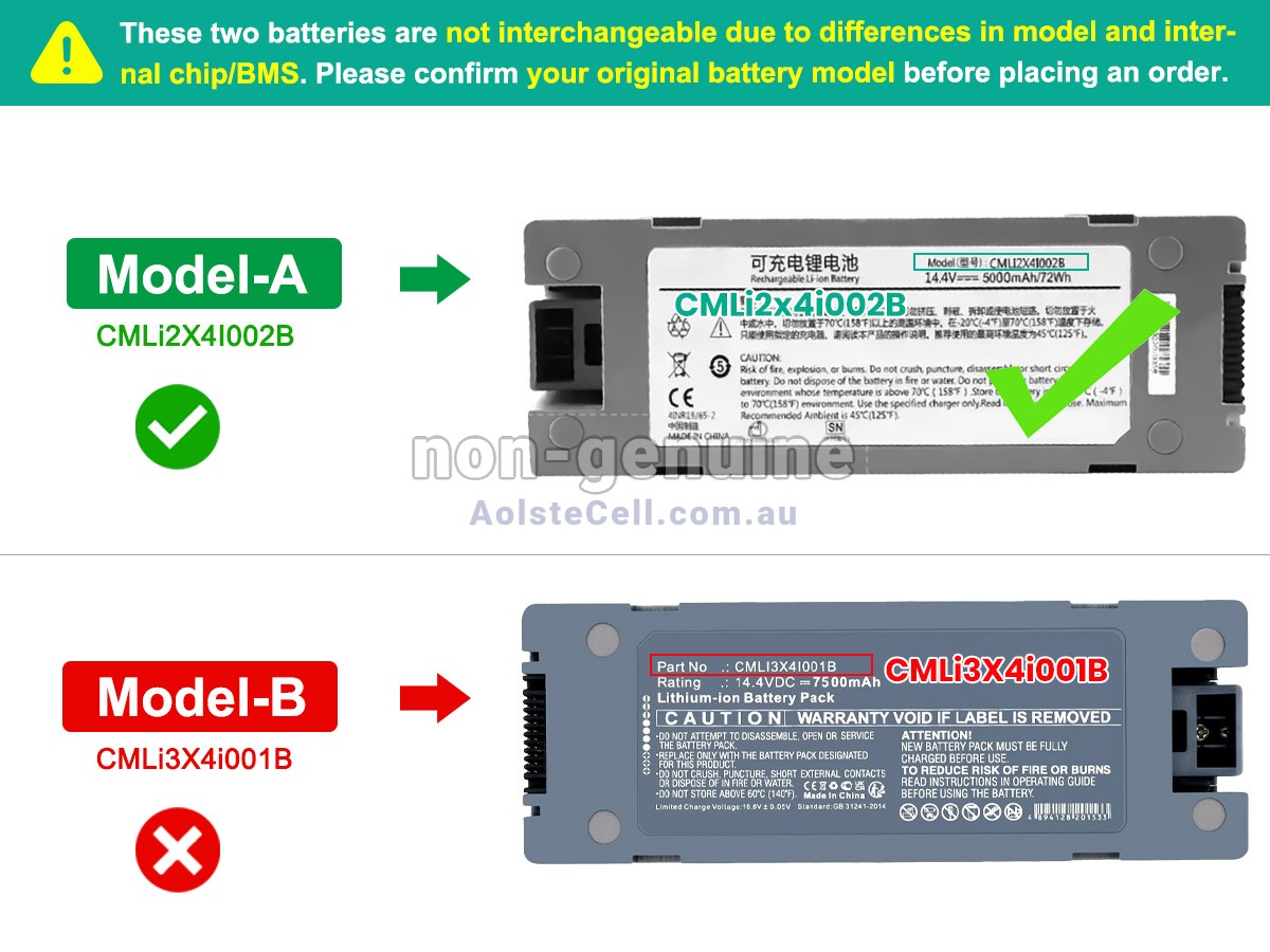 Replacement Comen S8 MONITOR battery