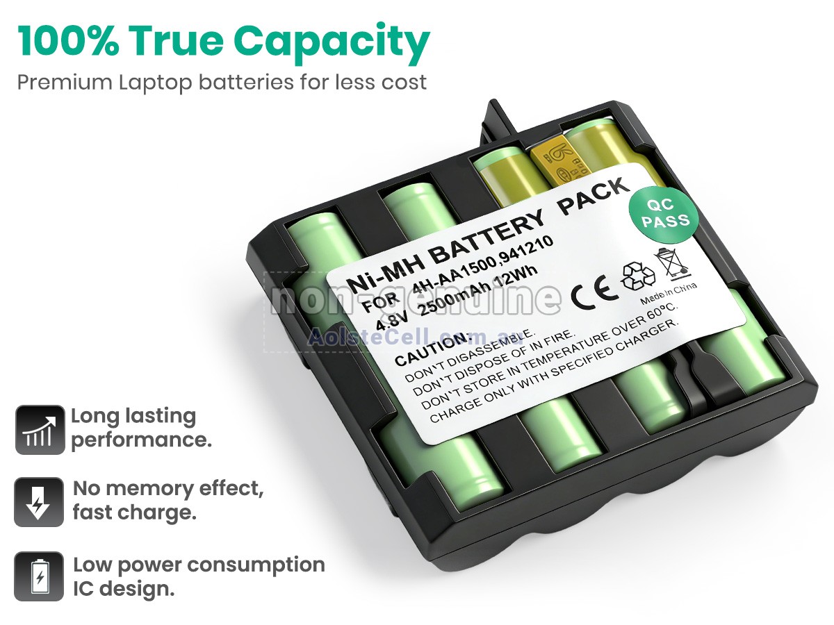Replacement Compex 4H-AA1500 battery