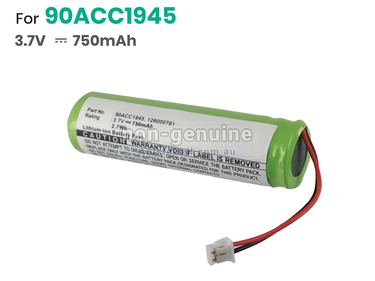 Replacement Datalogic 128000790 battery