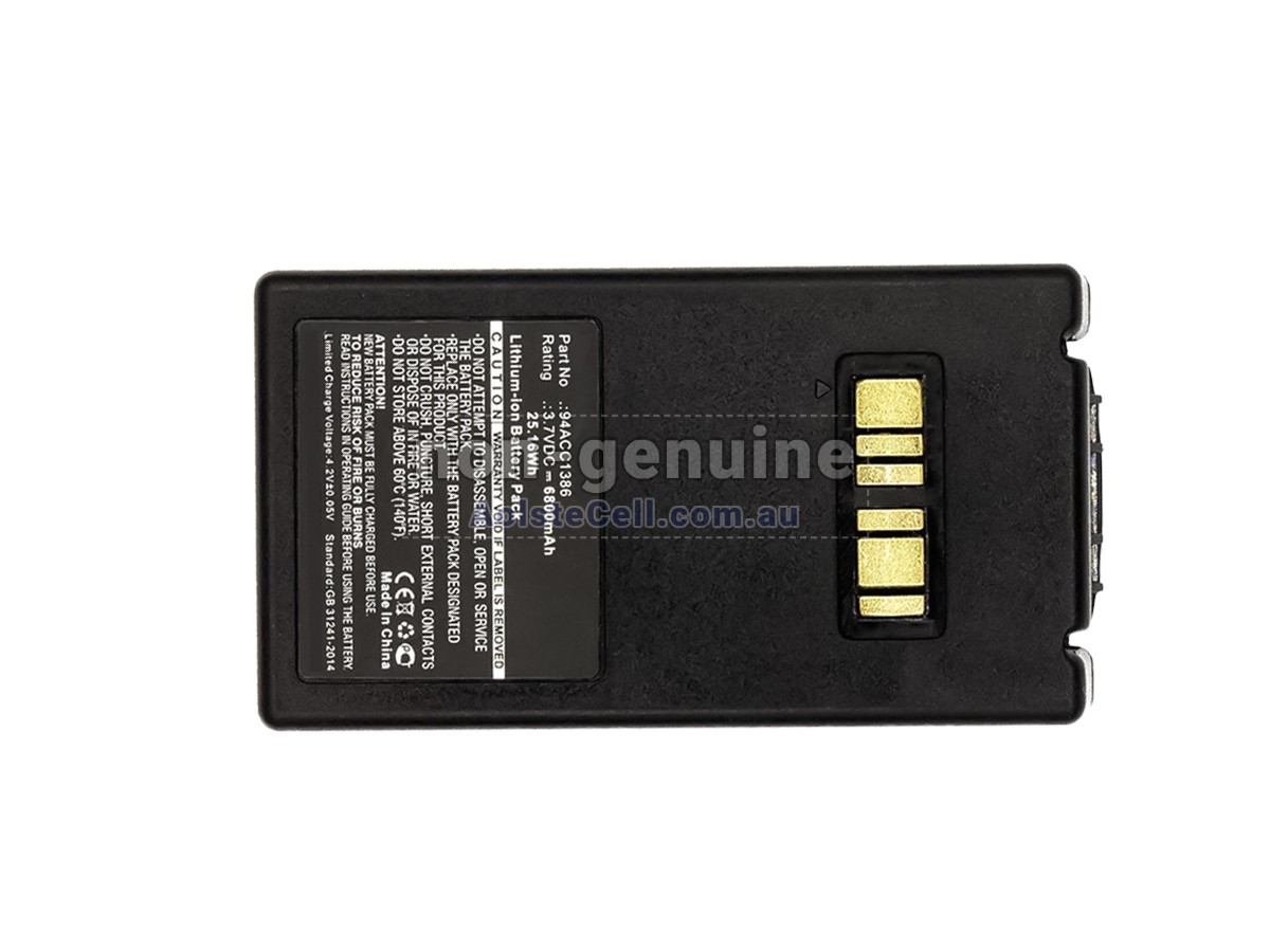 Replacement Datalogic 4ACC0046 battery