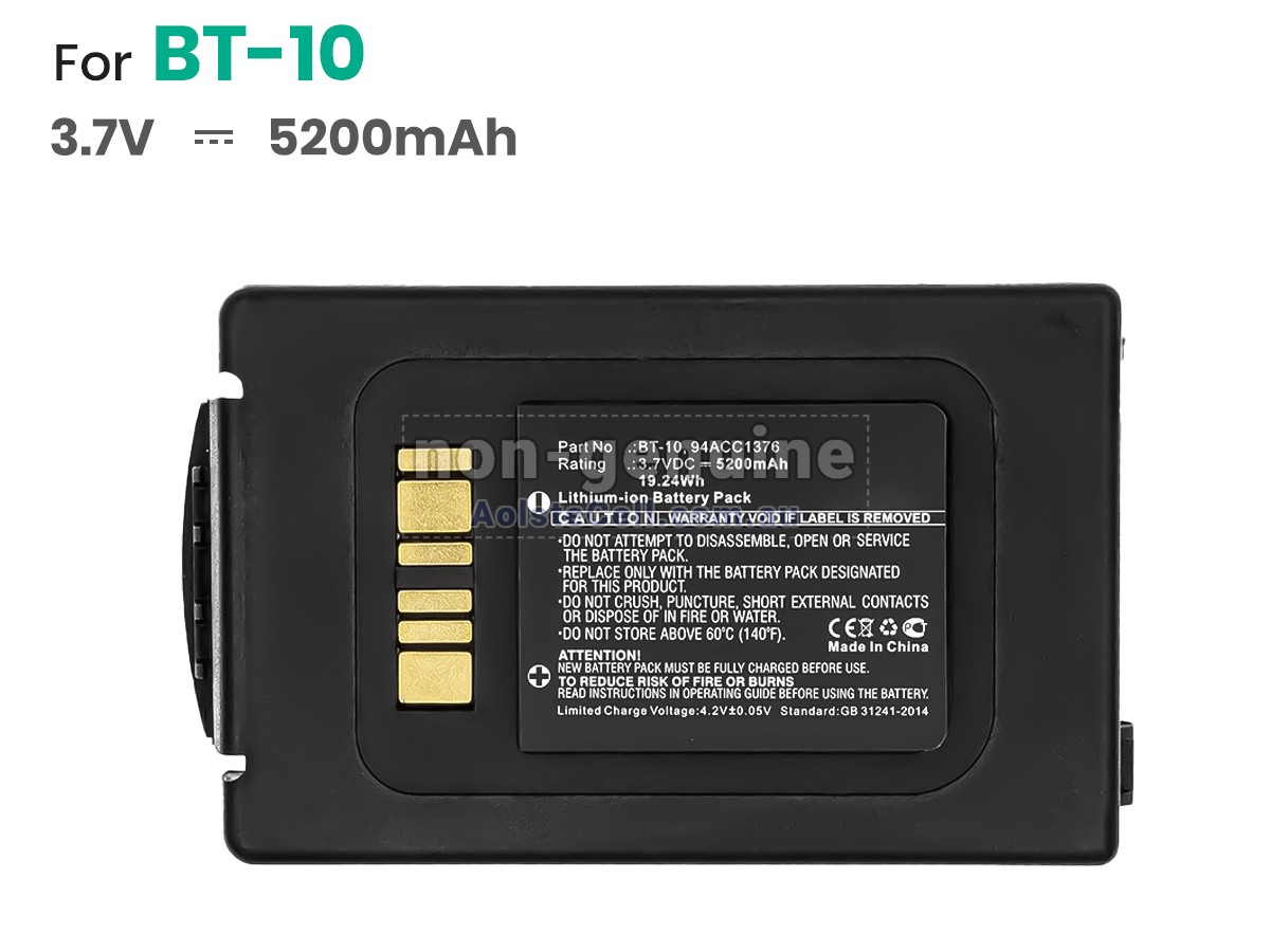 Replacement Datalogic 94ACC1376 battery