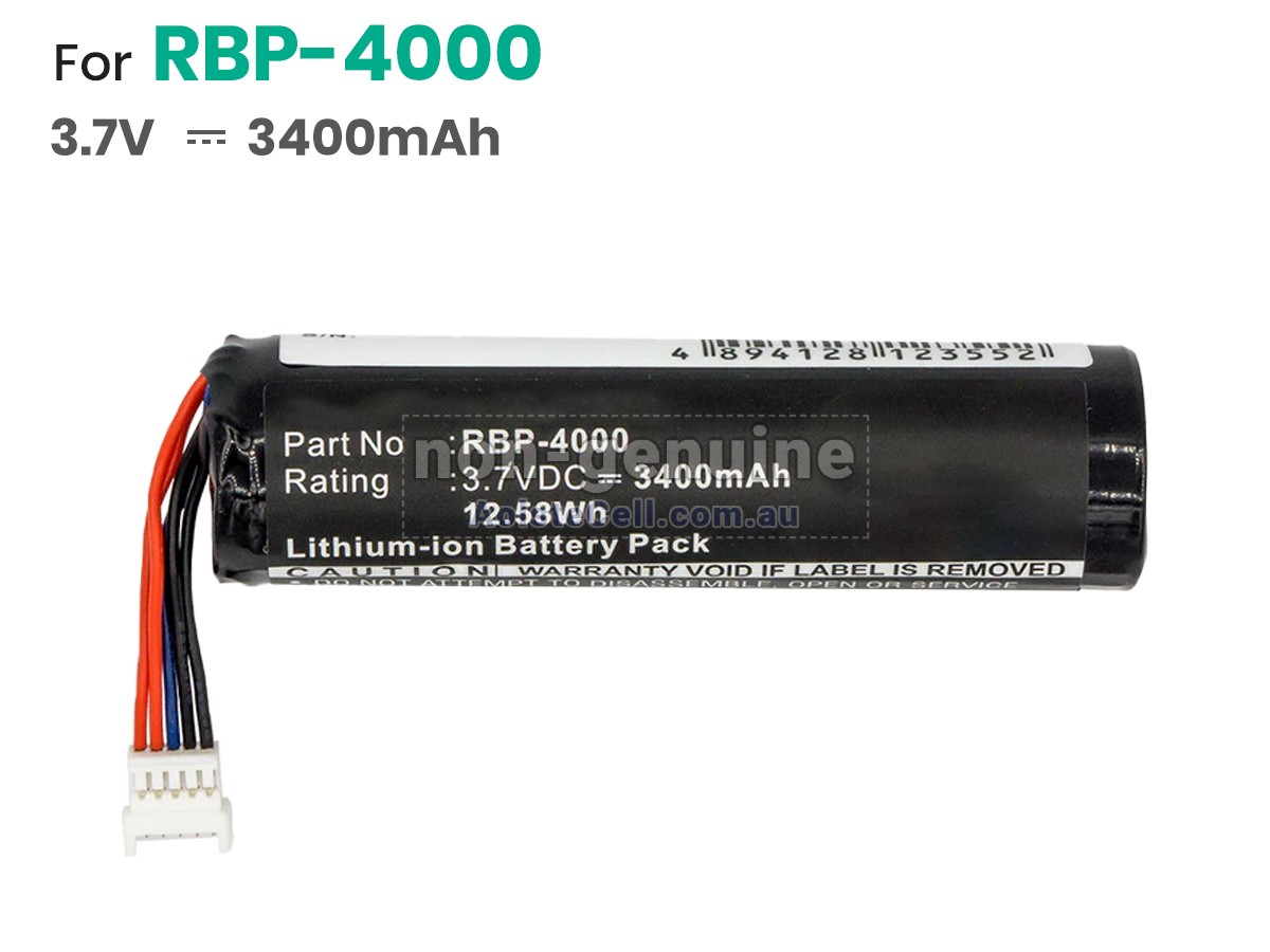 Replacement Datalogic 128000894 battery