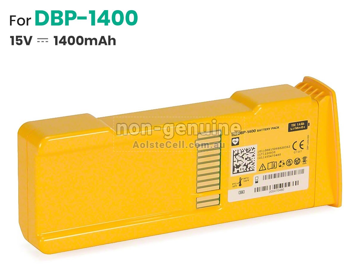Replacement Defibtech DBP-1400 battery