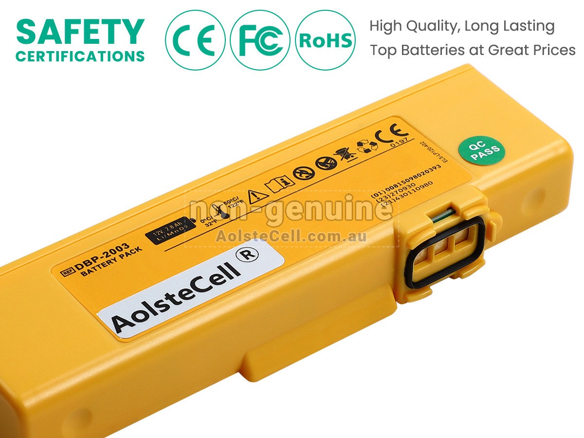 Replacement Defibtech DCF-2013 battery