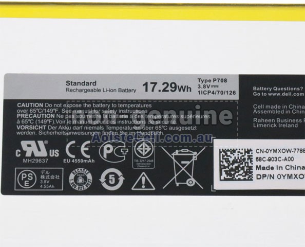 Replacement Dell 0YMXOW battery Replacement Dell 0YMXOW battery