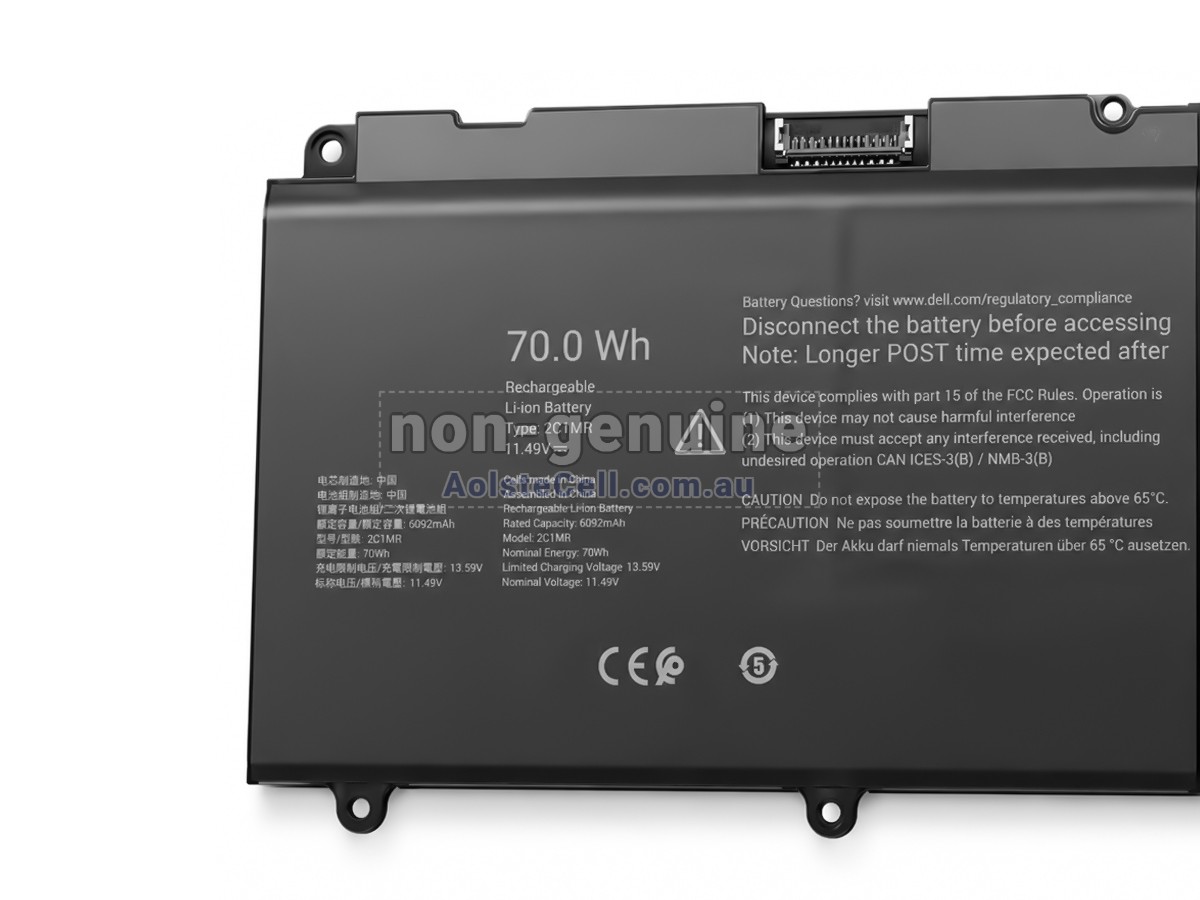 Replacement Dell 2C1MR battery