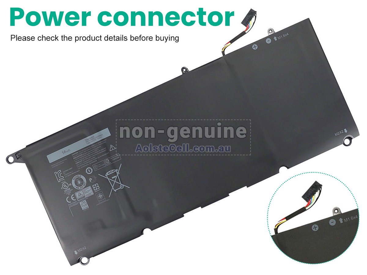 Replacement Dell P54G002 battery