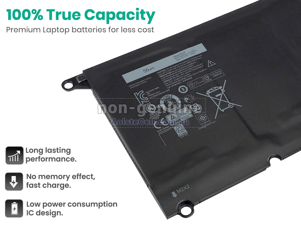 Replacement Dell P54G002 battery