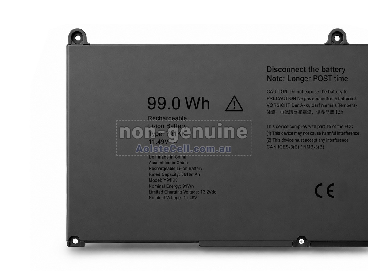 Replacement Dell 00D1HD battery