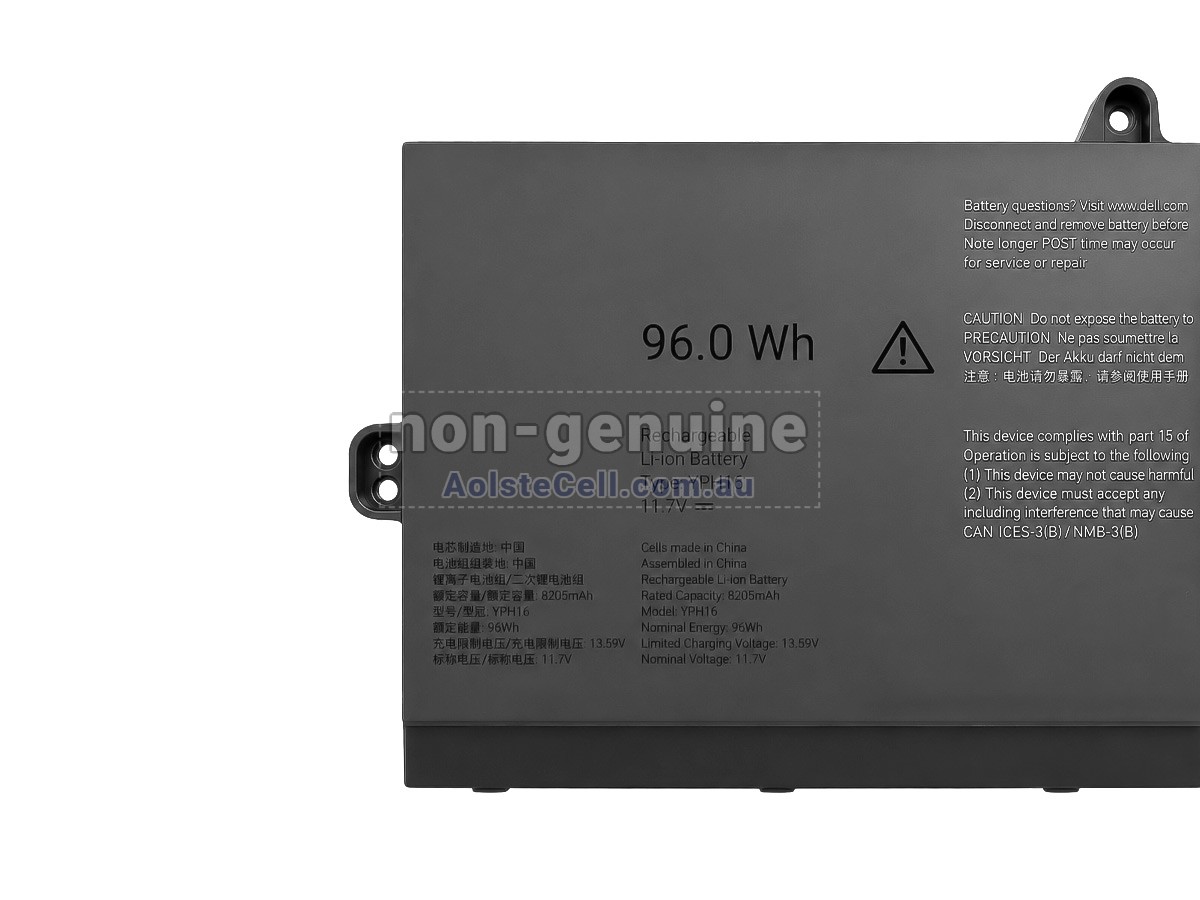 Replacement Dell 6DCG2 battery