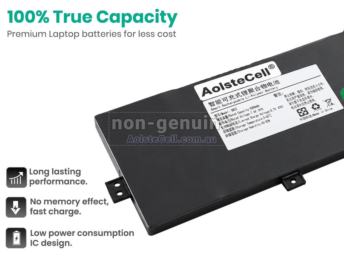 Replacement DERE GN22 battery