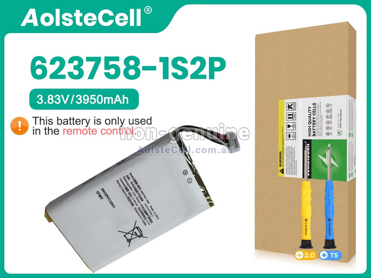 Replacement DJI 623758-1S2P battery