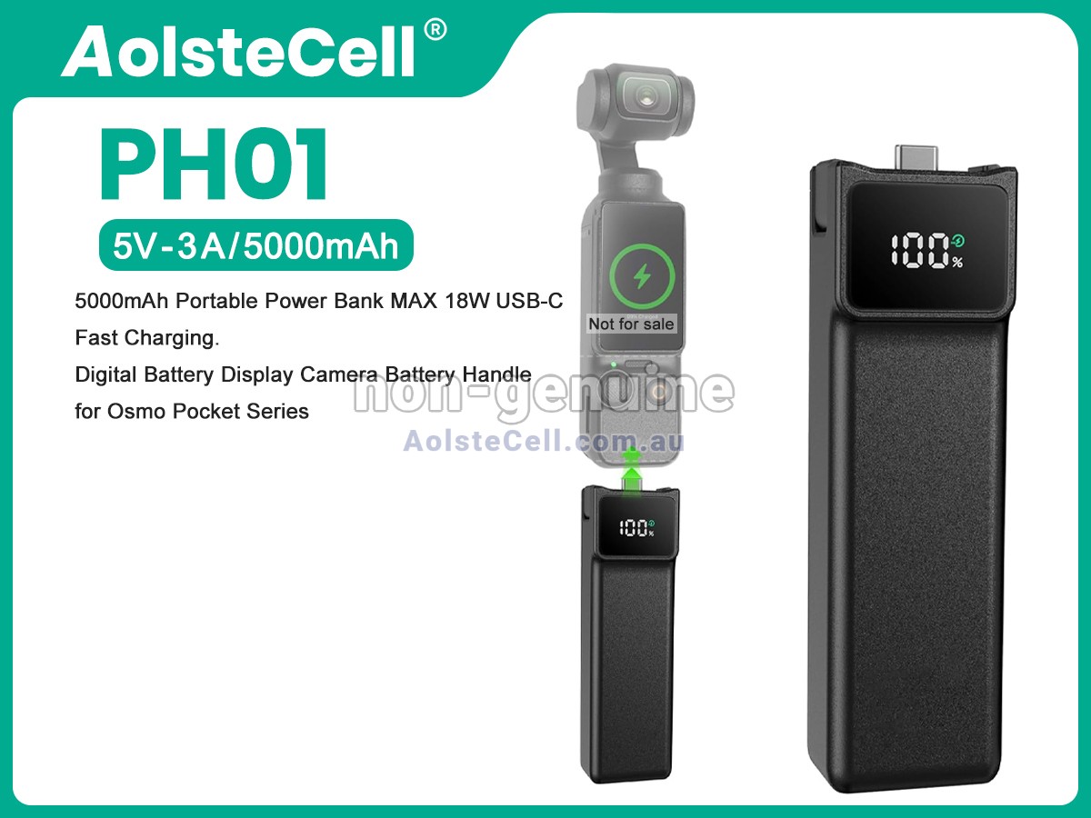 Replacement DJI OSMO POCKET 3 battery
