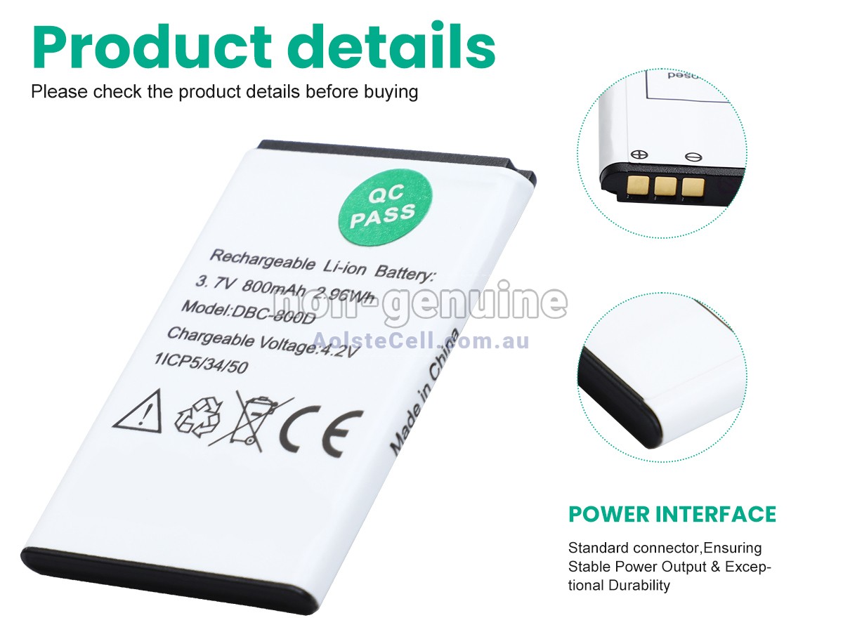 Replacement DORO 2414 battery