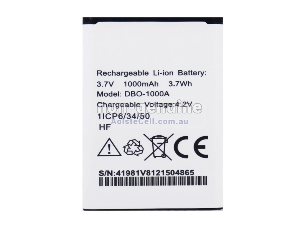 Replacement DORO 1370 battery