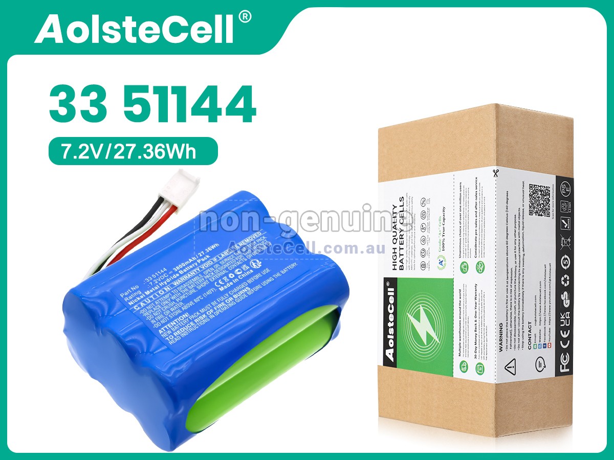 Replacement Drager 33 51144 battery