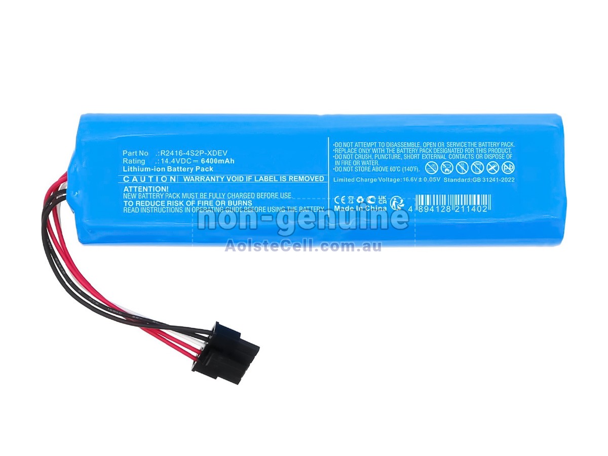 Replacement Dreame R2416-4S2P-HPLS battery