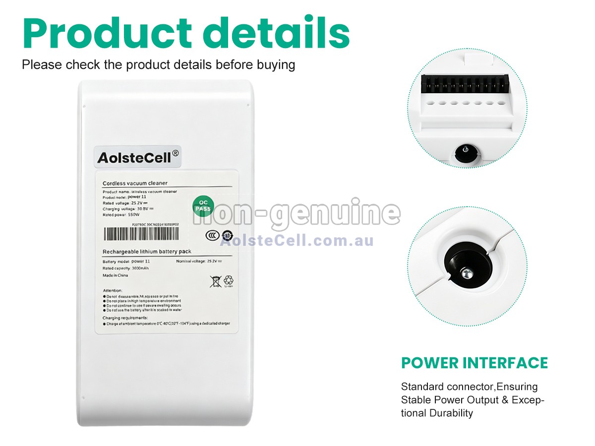 Replacement Dreame POWER 11 battery