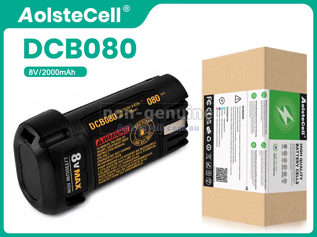 Replacement Dremel 8V DCB080 battery