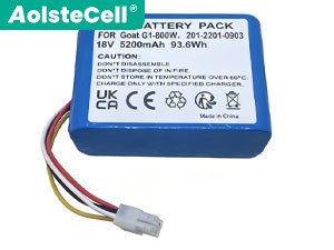 Battery For Ecovacs GOAT G1 1600