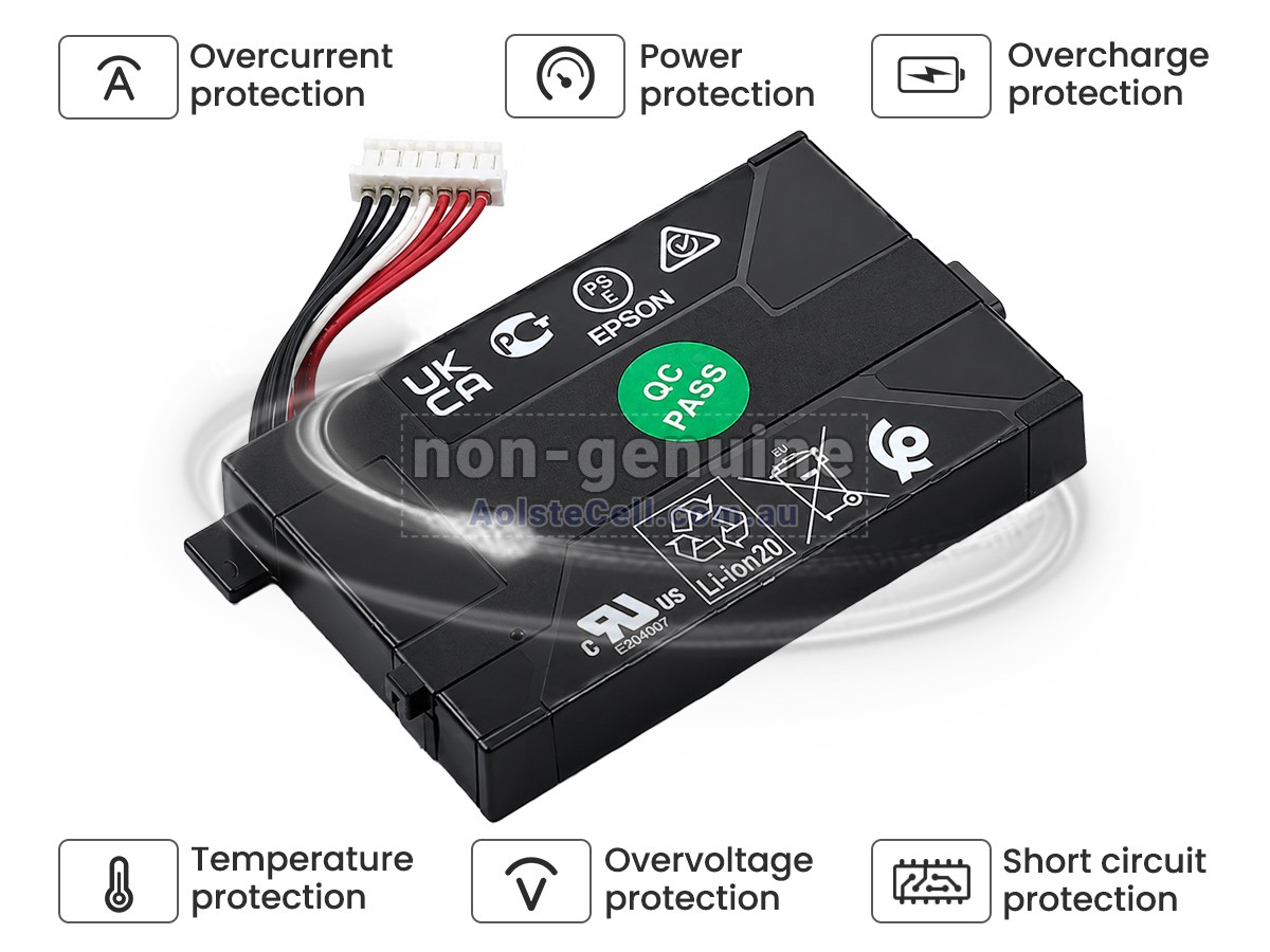 Replacement EPSON WORKFORCE ES-60W battery