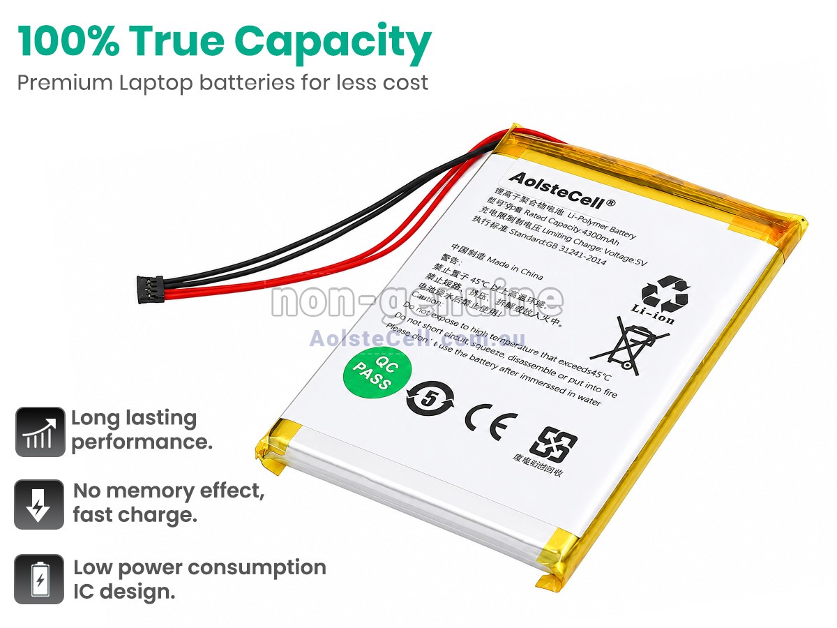 Replacement Fiio X7 III battery