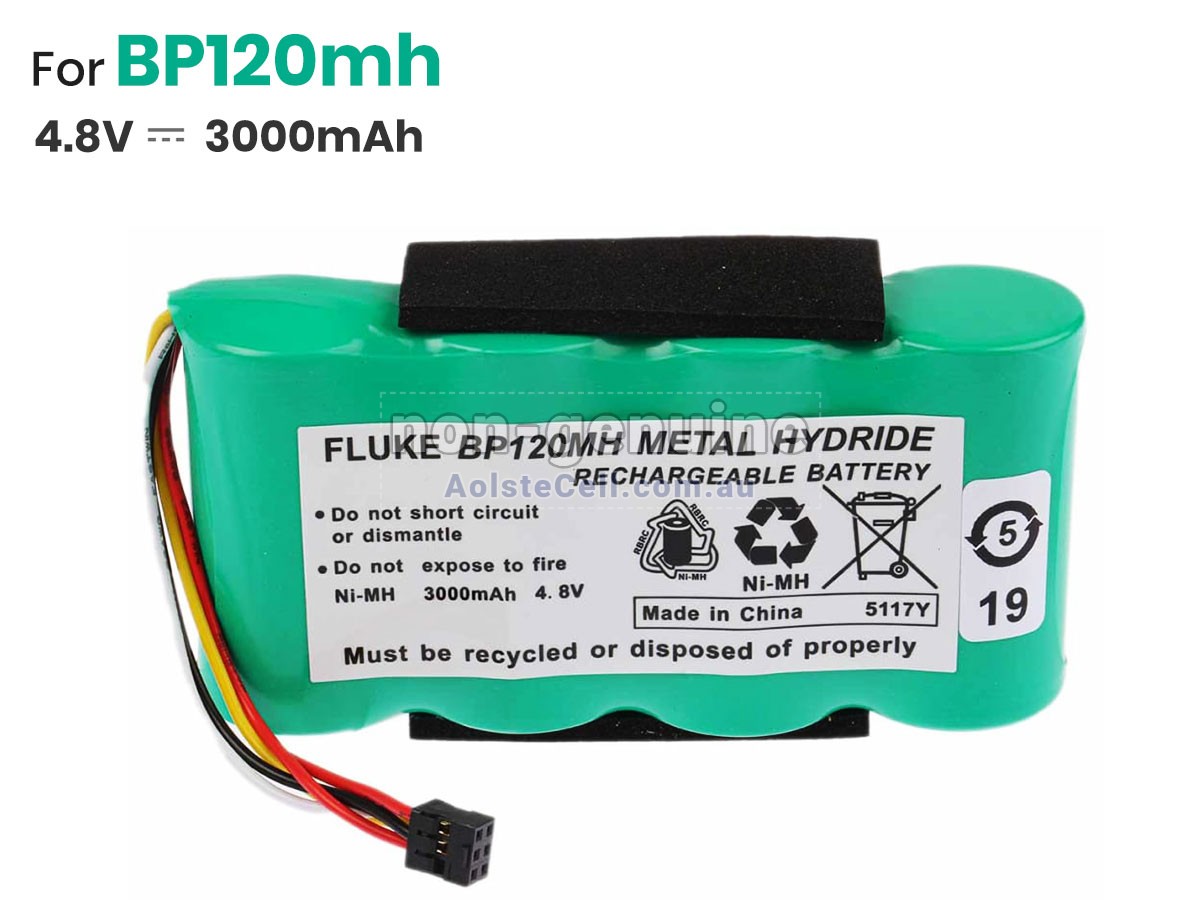 Replacement FLUKE 125S battery