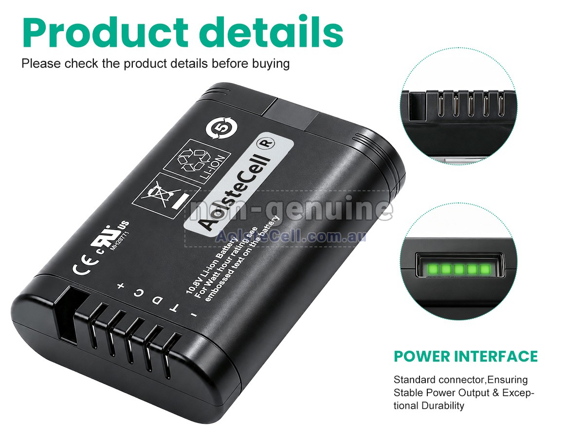 Replacement FLUKE BP290 battery