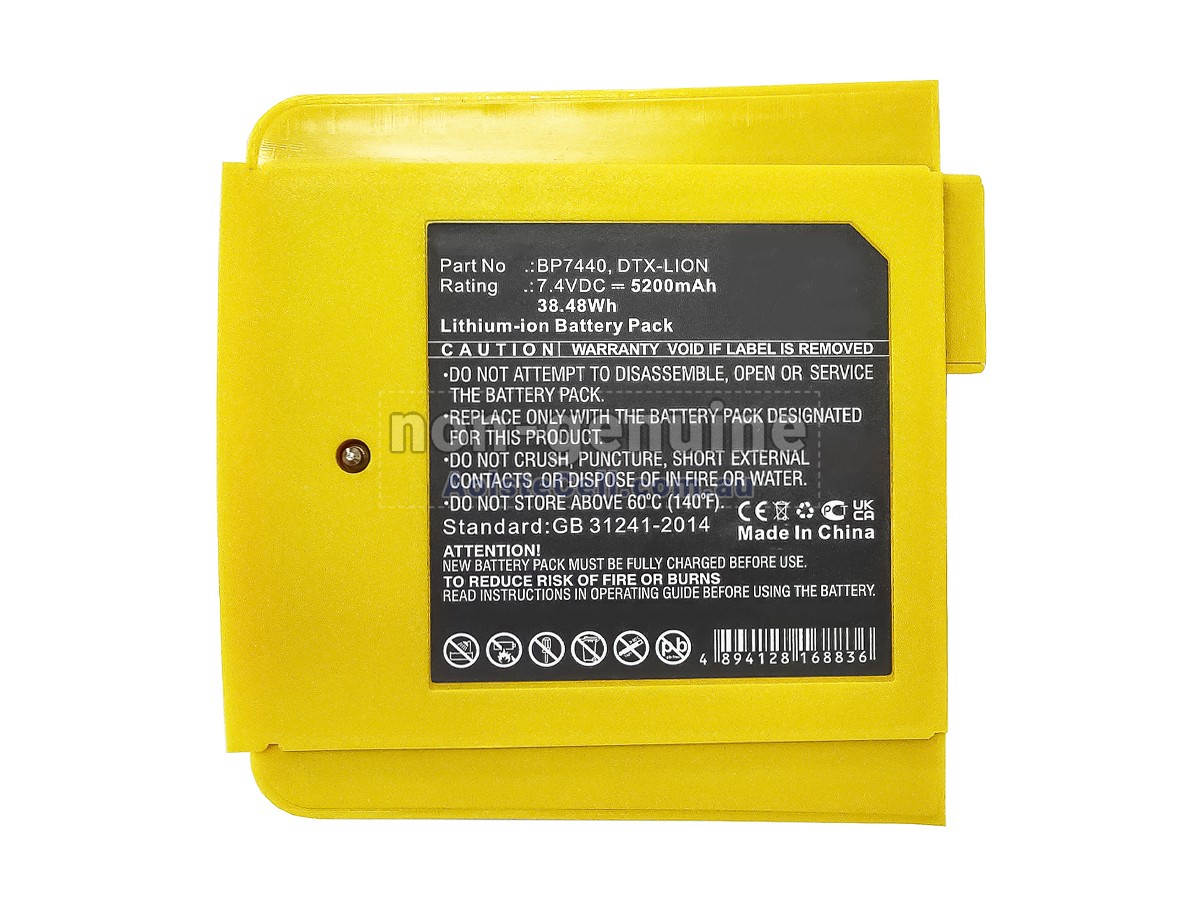 Replacement FLUKE BP7440 battery