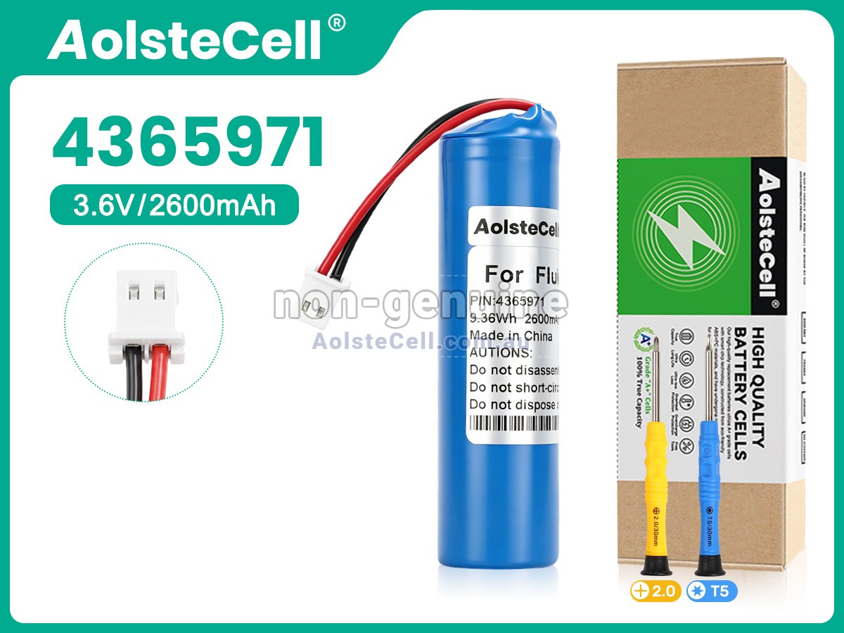 Replacement FLUKE 4365971 battery